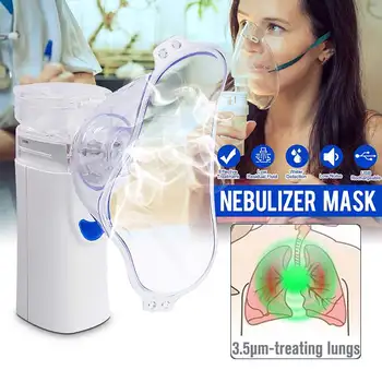 

Portable Ultrasonic Inhaler Nebulizer Household Health Care Children Baby Medical Equipment Inalador Nebulizer For Inhalation