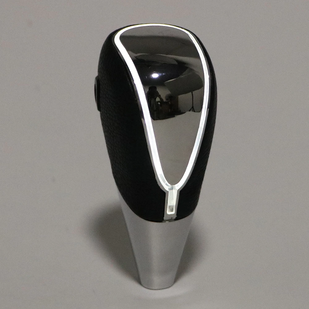 Белый LED Car Shift Knob Touch Motion Activated Auto Accessories Car Styling Gear Stick Shift Knob Cover Auto Automatic Gear Universal - Название цвета: Белый