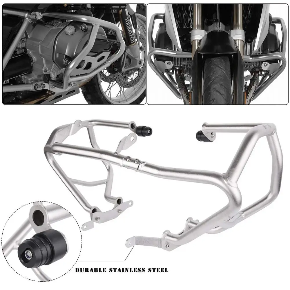 Аксессуары для мотоциклов Верхняя Нижняя защита двигателя шоссе Крушение Бар Бампер Рамка слайдер для BMW R 1200 GS LC R1200GS