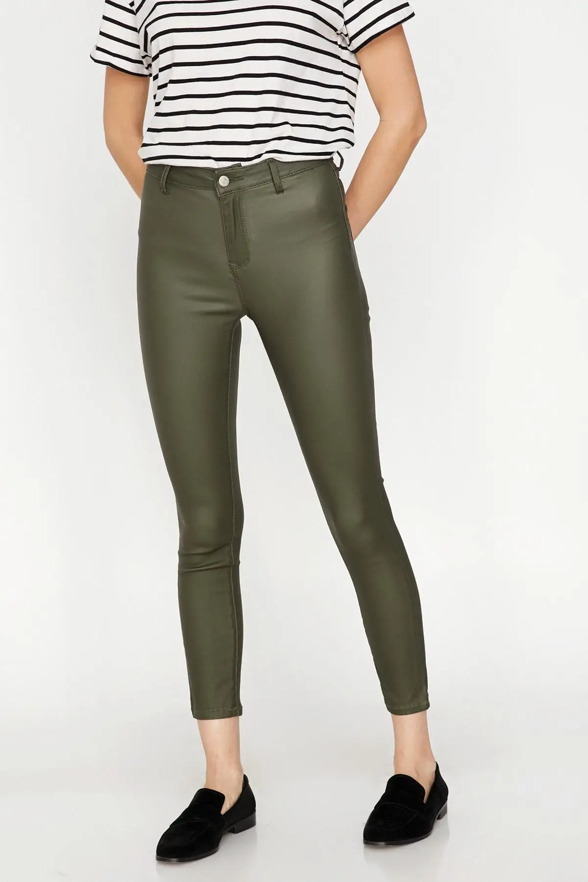Koton Women Khaki Pants 9KAL43359MW