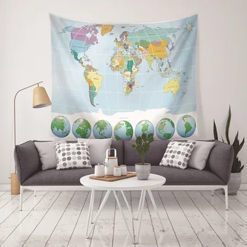 

130cmx150/200cmx150cm Bohemian Tapestry Wall Hanging for Bedroom Yoga Mat Cloth Print Tapestry Map