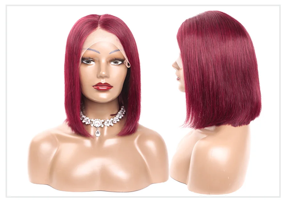 pre plucked full lace human hair wigs