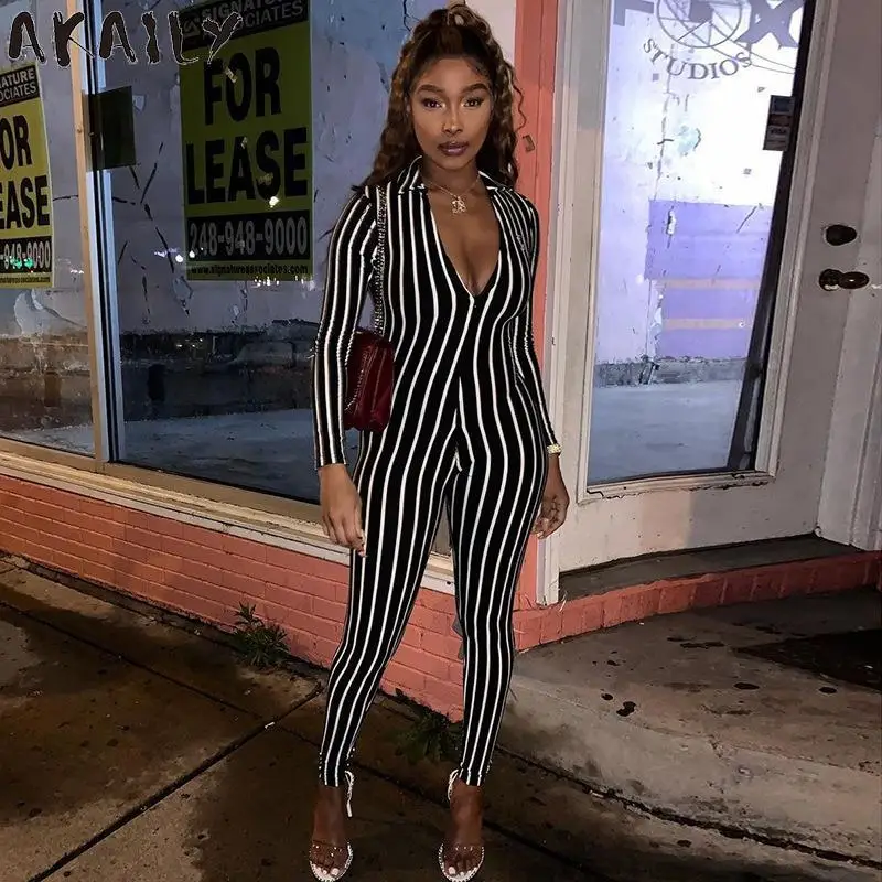 Tricking the Eye With Stripes in a Cropped Jumpsuit - Sydne Style