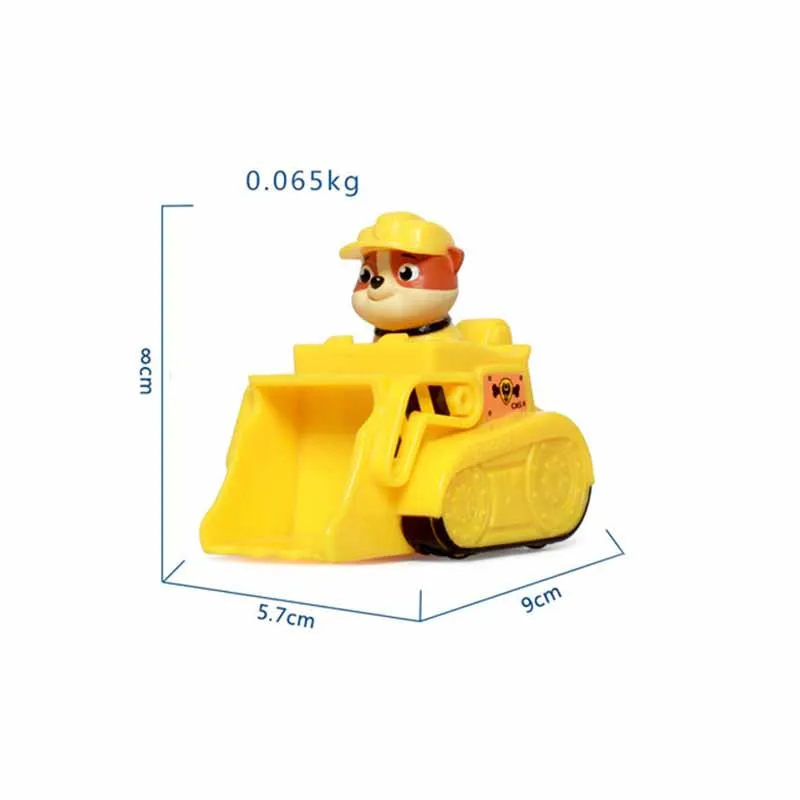 Paw Patrol, пластиковая фигурка, скользящая машина, Patrulha Canina, собака, аниме, фигурка, детские игрушки, Paw Patrol, день рождения, рождественские подарки, 7D08