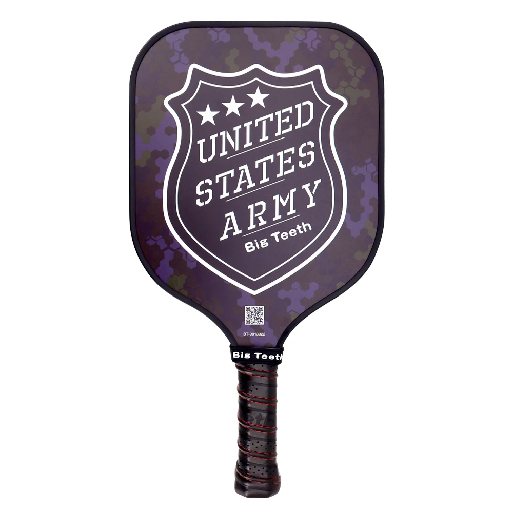 Pickleball Весло графитовый композиционный материал легкий сотовый сердечник углеродного волокна лицо США армейский узор