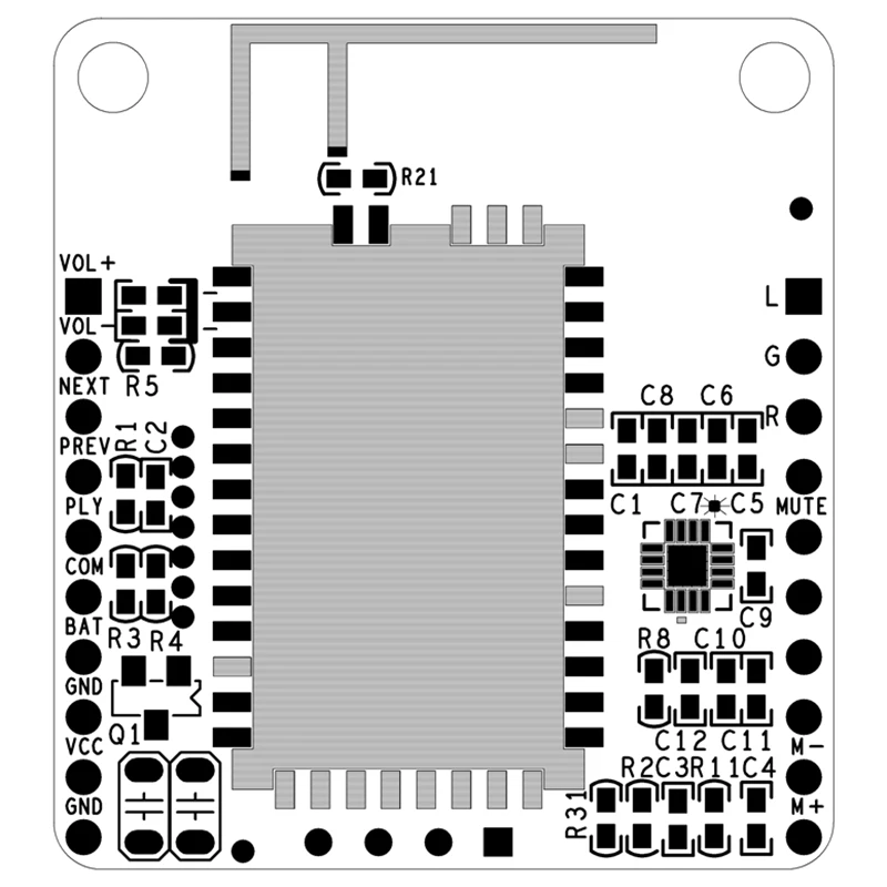 DC12V CSRA64215 APTXLL без потерь музыка Hifi Bluetooth 4,2 приемник доска Аудио Автомобильный Bluetooth приемник