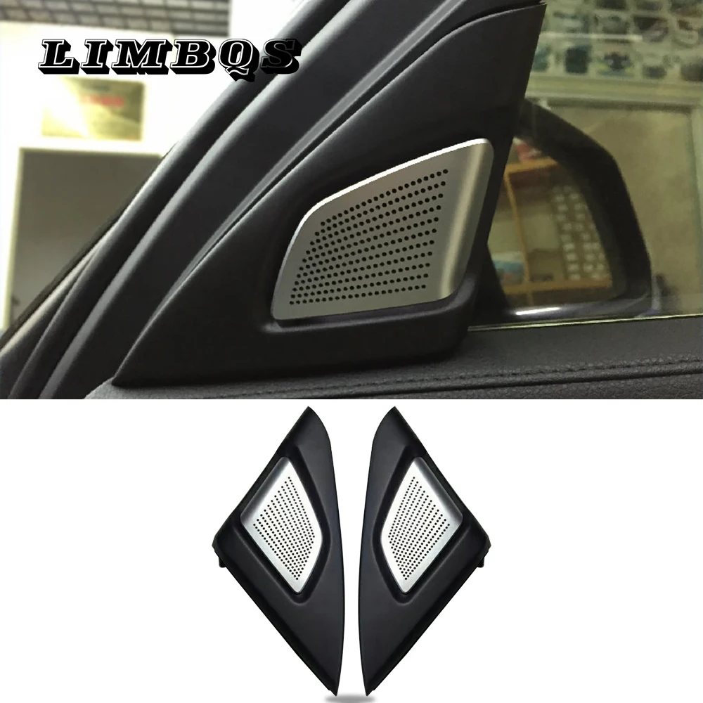 

Tweeter covers fit for bmw f02 original speakers audio trumpet head treble speaker tweeter triangle cover replacement