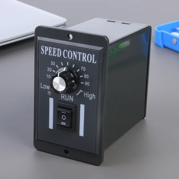 

CCM2US 10-60V DC 6A Motor Speed Governor Slow Down Motor Controller Positive Negative Rotating Control Switch