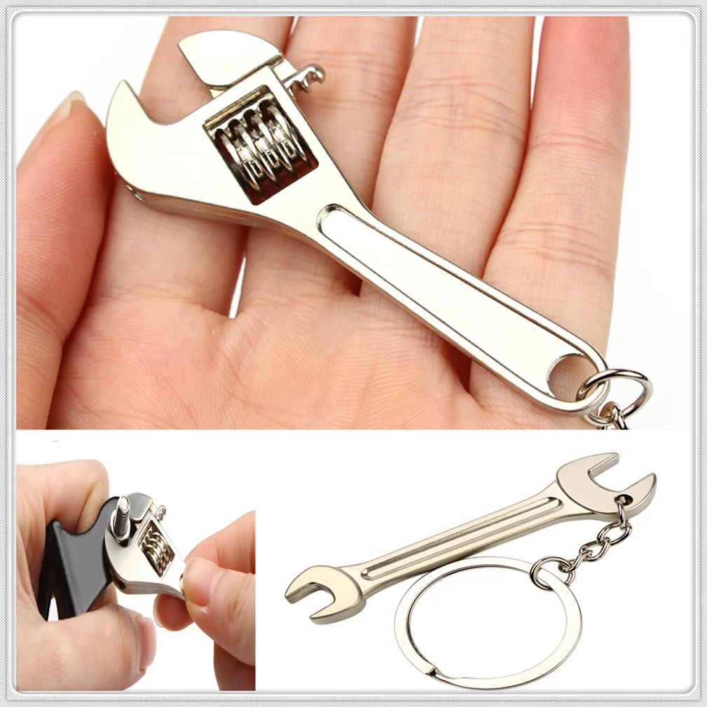 

car Wrench Keychain Spanner Chain keyring for Mercedes Benz F015 B-Class ML63 M-Class Ener-G-Force R Class ML GL G R S63 S600