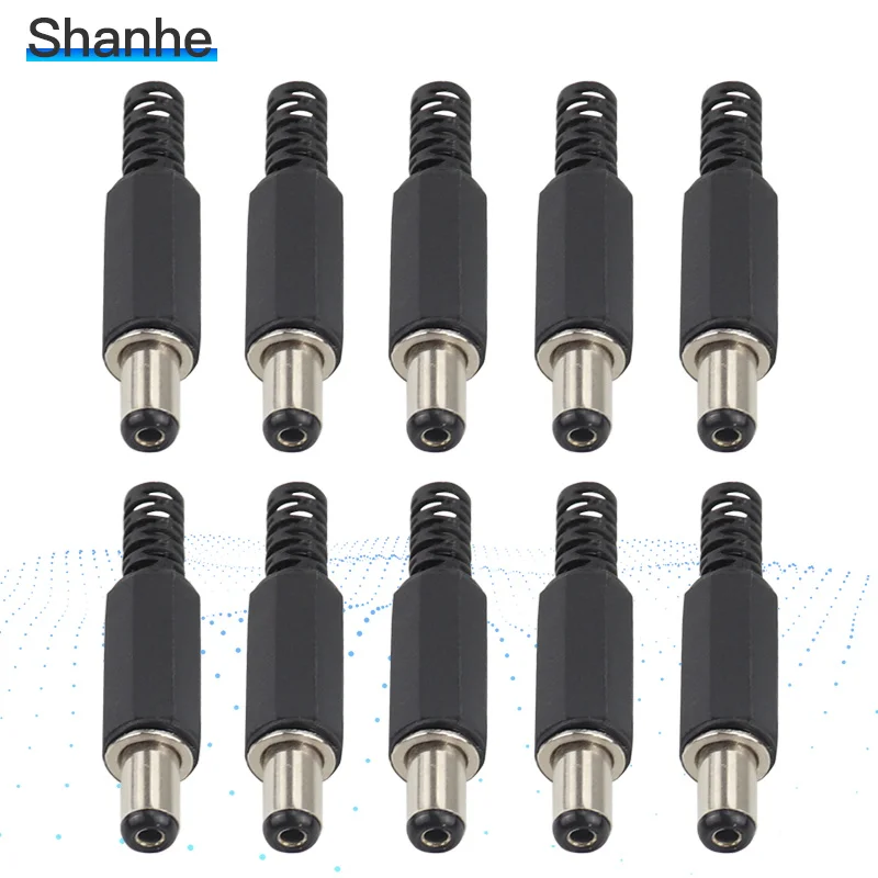 Штепсельная Вилка постоянного тока 2 1 Х5 5 дюймов|male power connector|dc male 5.5male dc connector |