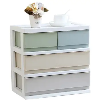 

Office Desktop Storage Box Plastic Multi-layer Small Drawer Type File Cosmetics Storage Cabinet Sundry Jewelry Sorting Box