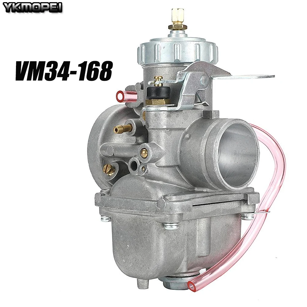 Motorcycle Aluminum Alloy Carburetor Carburador For Mikuni VM34 34 mm Round Slide 168 42 6015 VM34SC Carb | Автомобили и