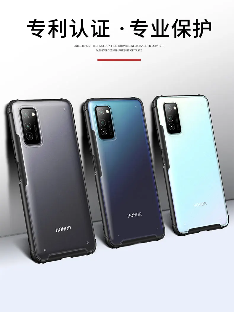 Полупрозрачный чехол Tigenkey для huawei Honor v30 V30Pro, разноцветный светильник, мягкий силиконовый чехол для Honor v30 V30Pro, чехол