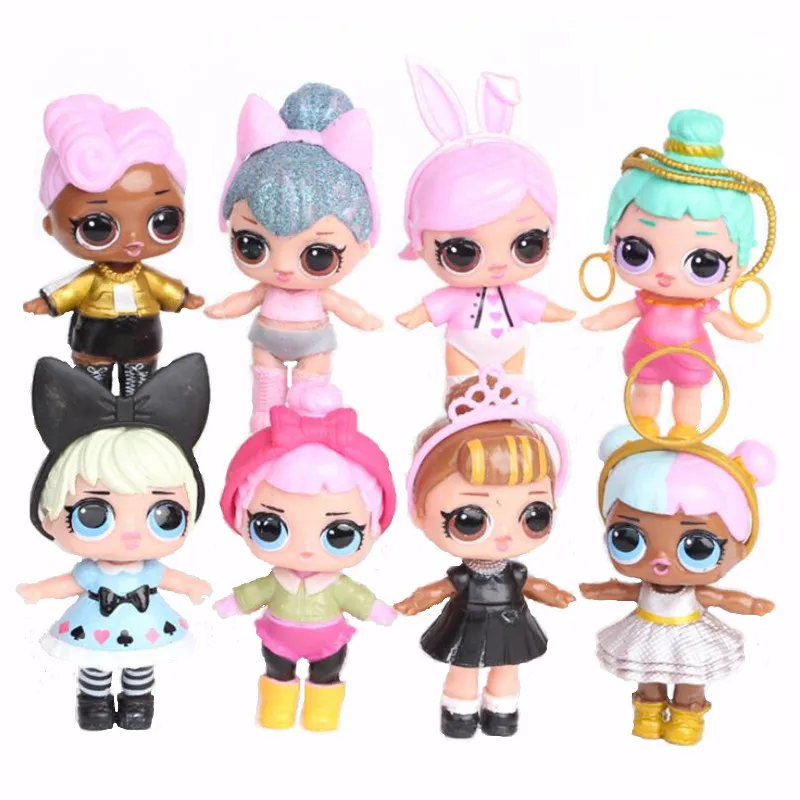

Lol Surprise Series Various Roles Dolls Anime Kids Toys Set Action Figure Pvc Model Children Birthday Gifts