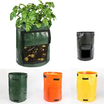 

DIY Potato Grow Planter PE Cloth Planting Container Growing Bag Vegetable Seeding gardening Garden Pot Planting Grow Bag