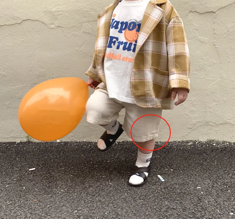 Г. Осенняя свободная детская одежда в Корейском стиле, 5 штанов серая ткань, контрастный цвет, детская рабочая одежда, 5 штанов