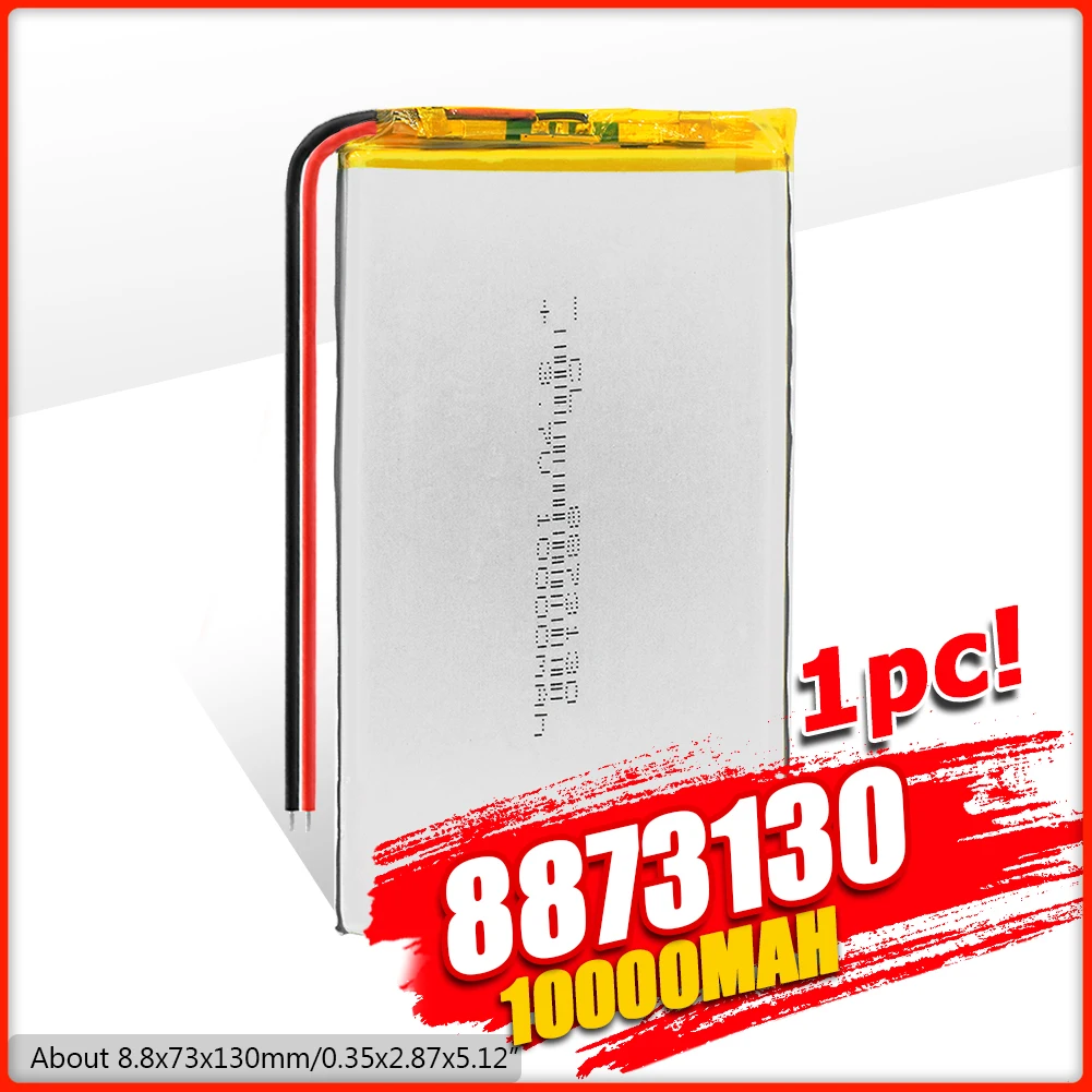 1/2/4x8873130 3 7 v 10000mah литий ионный полимерный аккумулятор Батарея Перезаряжаемые с