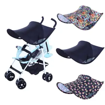 

2019 Baby Stroller Sunshade Blocking 99% Uv Breathable Universal Stroller Cover Protection Hoods Canopy Sunshade Blocking