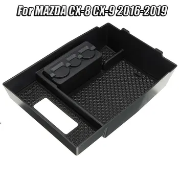 

Car Central Armrest Box For MAZDA CX-8 CX-9 2016-2019 Organizer Tray Center Console CX8 CX9 Stowing Tidying Car Accessories