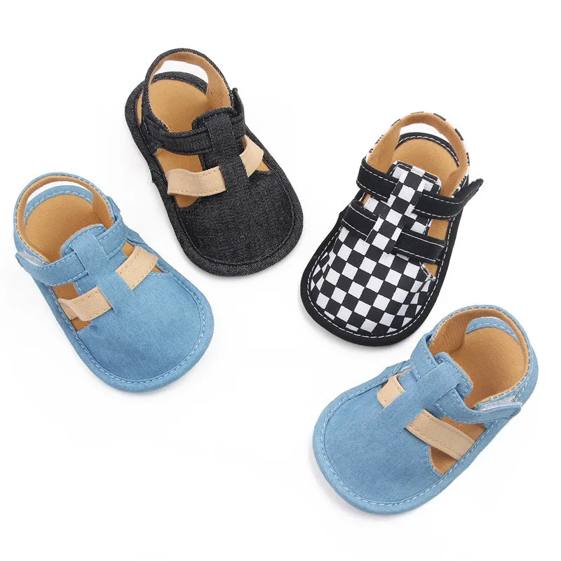 Fashion Summer Baby Soft Crib Shoes New Infant Cotton First Walker Anti