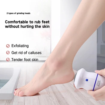 

Electric Foot Grinder Pedicure Tools Callus Remover Foot Care Tool Remover Absorbing Machine Dead Skin Foot Polisher Trimmer New