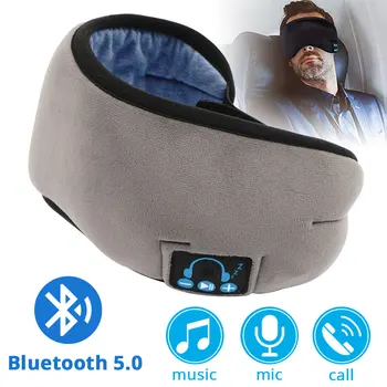 

Bluetooth Sleeping Earphone Mask Comfortable Washable Headband Eye Cover Shades Built-in Sleeping Headphones For Xiaomi Umidigi