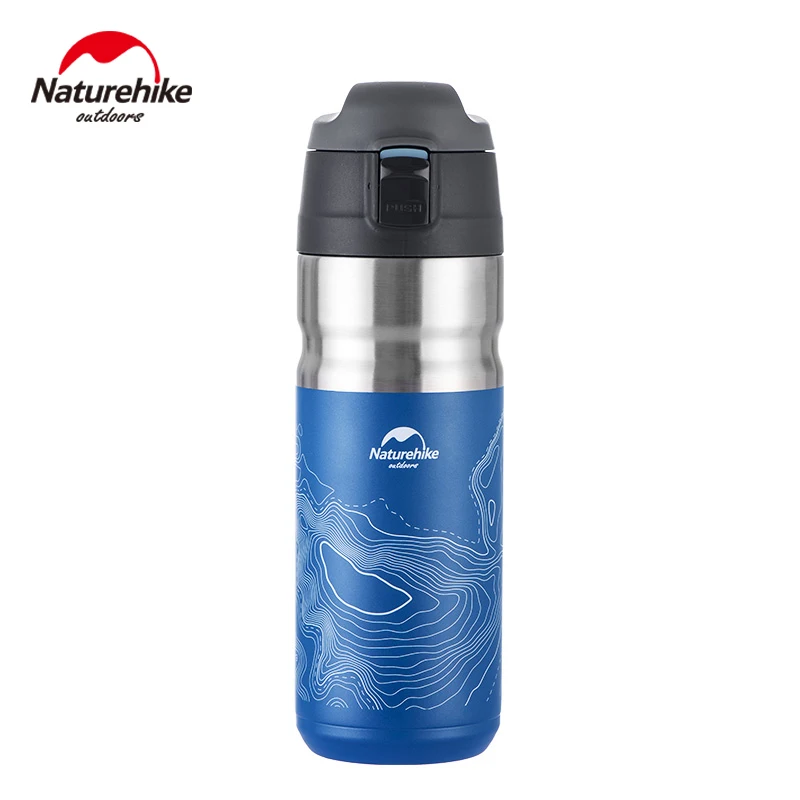 Naturehike 500 мл изоляционная чашка колпачок отскока 316 нержавеющая сталь Портативный 24 часа сохранения тепла/холода Открытый путешествия крышка