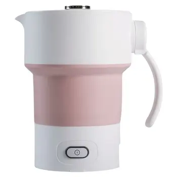 

Silicone Thermostat Touch Travel Can Be Stored In A Constant Temperature Portable Electric Kettle Mini Insulation Pot Drop Sale