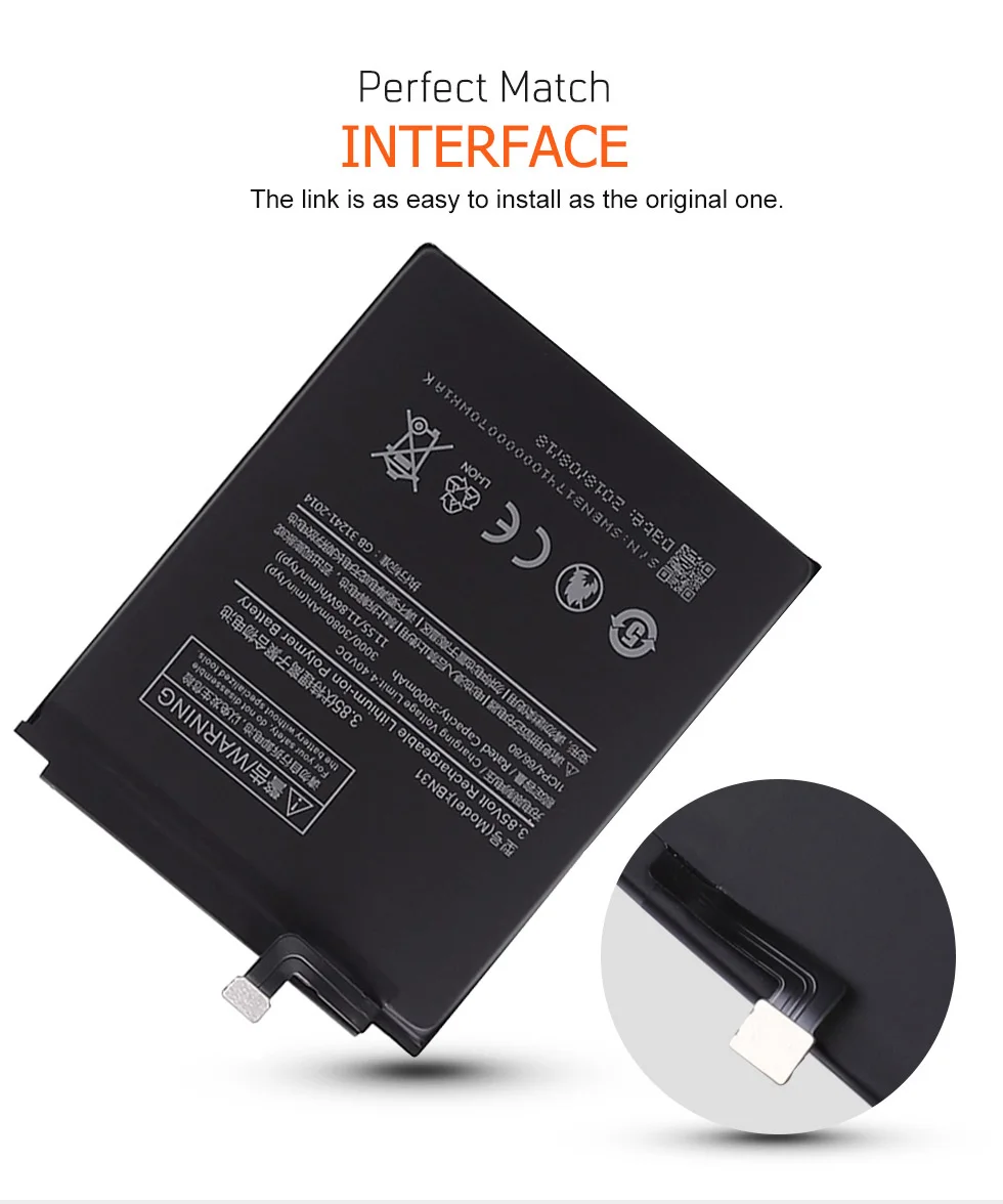 Nephy аккумулятор для телефона BN31 BN36 BM36 BM49 BM50 для Xiaomi mi A1 A2 5X 5S 6X Max 2 Red mi S2 Примечание 5A Pro инструменты для ремонта