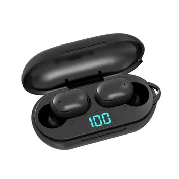 

H6 Wireless 5.0 Earphone with Digital Display Sports Headset In-ear Earphones Mini Wireless Earphones