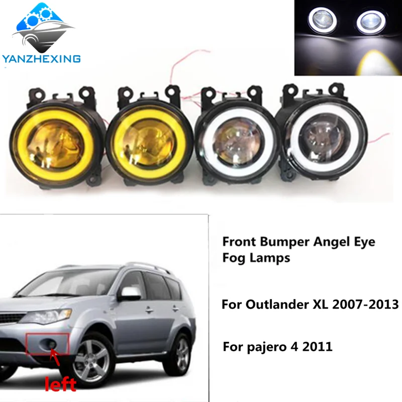 2 шт. автомобильный бампер передний противотуманный светильник Angel Eye H11 12V для