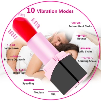 Mini Lipstick Vibrator Speed Adjustable Privacy Bullet Clitoris Stimulator Massage Erotic Sex Toys for Women Adult Products 2