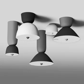 

Nordic LED Ceiling Lighting Light Fixtures Bedroom Ceiling Light Minimalist Modern Decor Ceiling+lights Black/White Ceiling Lamp