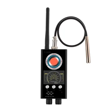 

RF Signal Detector GPS Tracker Finder Camera Scanner Detectors Anti Spy Bug Betector Lens CDMA GSM Device Finder Monitor(Black)