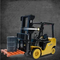 11-Way Remote Control Forklift 1:8 Simulation Forklift Rechargeable Light Music Crane Engineering Crane Truck Children's Toys 1