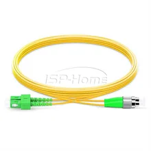 5 шт./пакет 3 м SC/APC-FC/АПФ дуплекс 2,0 мм одномодовый волоконно-оптический патч-корд, SC-FC волоконно-оптический патч-корд