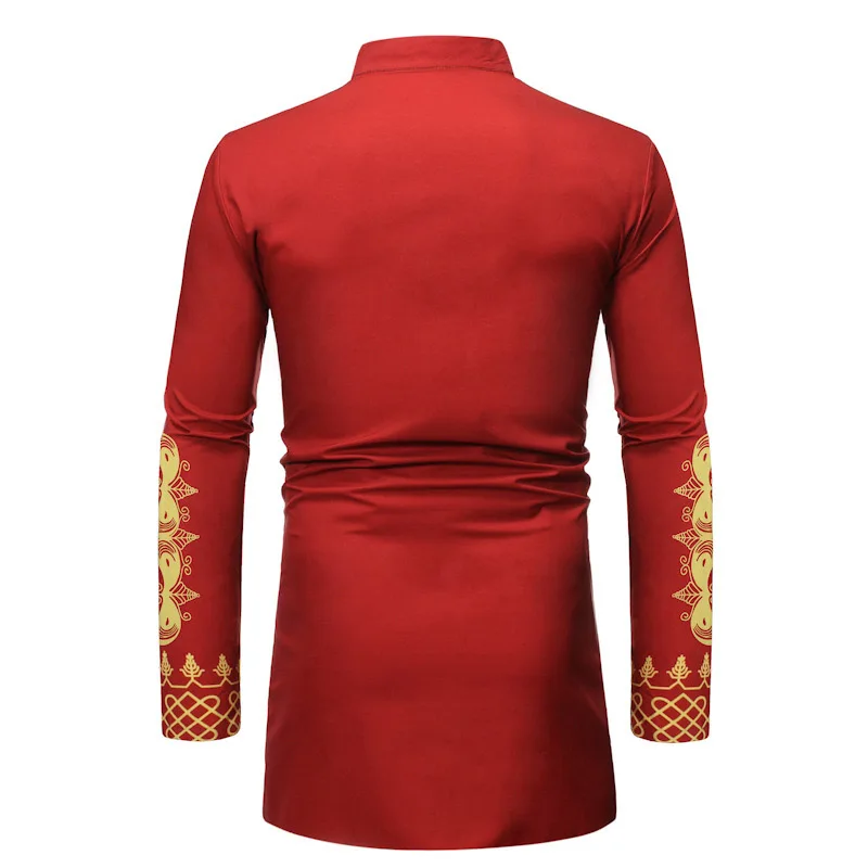 Мужские топы, мужские вечерние рубашки, Осенние облегающие пуловеры, модные пуговицы спереди