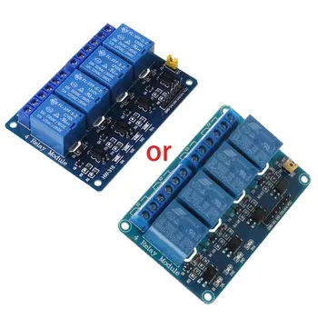 

4 Channel 12V Relay Module with Optocoupler PIC/AVR/51/ARM Single Chip 40JE