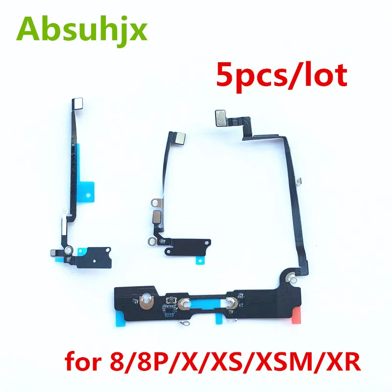 Absuhjx 5 шт. громкий динамик Wifi антенна сигнала гибкий кабель для iphone 8 Plus X XR XS Max на звонке зуммер запасные
