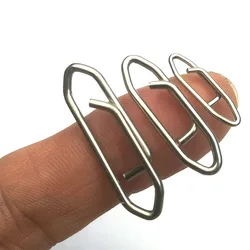 20Pcs/Bag Fishing Snap Swivel Quick Change Clip Snap Hook Stainless Strength Bass Carp Trout Fishing Connector for Lure