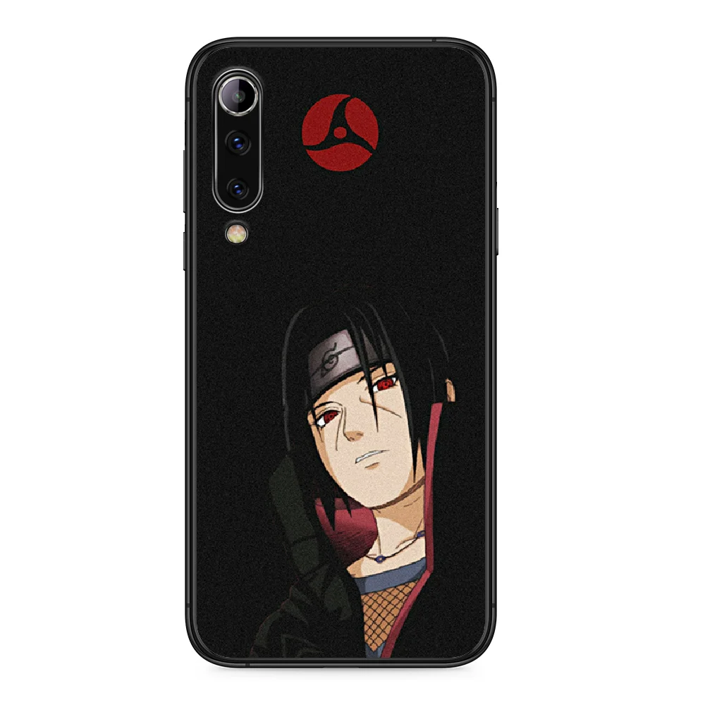 Чехол для телефона Naruto Uchiha Itachi Sasuke eye Xiaomi Mi 6 8 A1 Note3 A2 9 CC9 9T A3 MIX 2S 3 Lite SE Pro black Etui