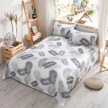 Cheap Floral Bed Sheet Polyester Fabric Right Angle Bed Cover Comfortable Breathable Bedding Anti-slip Dust-proof Small Fresh Style Cheap Floral Bed Sheet Polyester Fabric Right Angle Bed Cover Comfortable Breathable Bedding Anti-slip Dust-proof Small Fresh Style