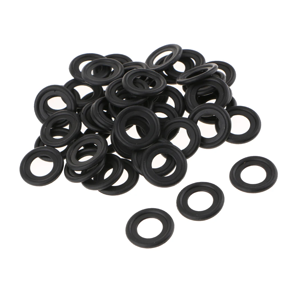 50X Oil Drain Plug Crush Gasket Flat Washer Seals 12mm for Saturn Chevy GM