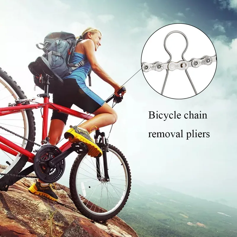 

Bicycle Repair Tools 304 Stainless Steel Chain Link MTB Road Bike Chain Hooks Connecting Aid Tools