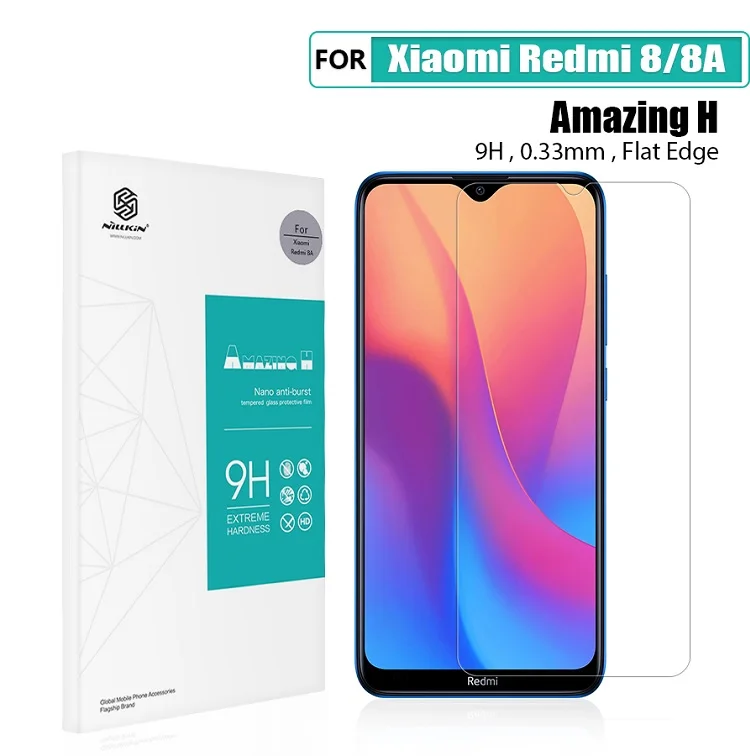 Redmi 8A Защитное стекло NILLKIN Amazing H/H+ PRO 9H для xiaomi mi 8 Закаленное стекло протектор для xiaomi redmi 8 pro стекло