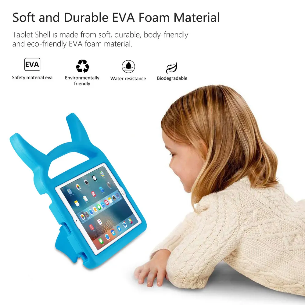 Милый мини-чехол для планшета для Ipad Mini 12345 Универсальный eva анти-столкновения защитный чехол кронштейн Летучая мышь с складными крыльями