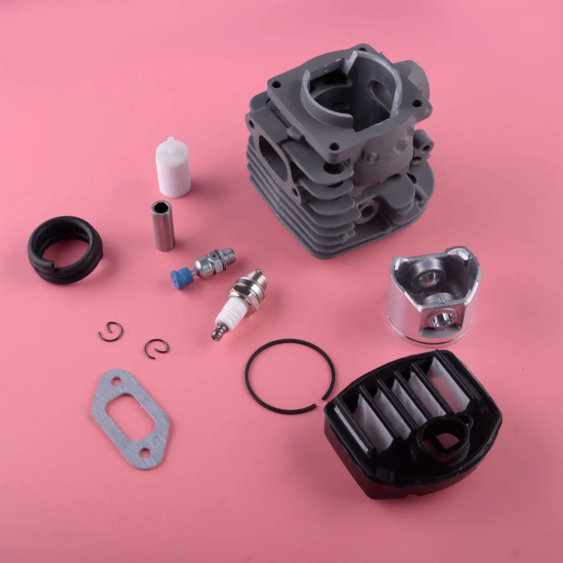 Kit Pistone Cilindro 47Mm Adatto Per Husqvarna 357Xp 359 357 Xp Filtro Carburante Aria 537157302