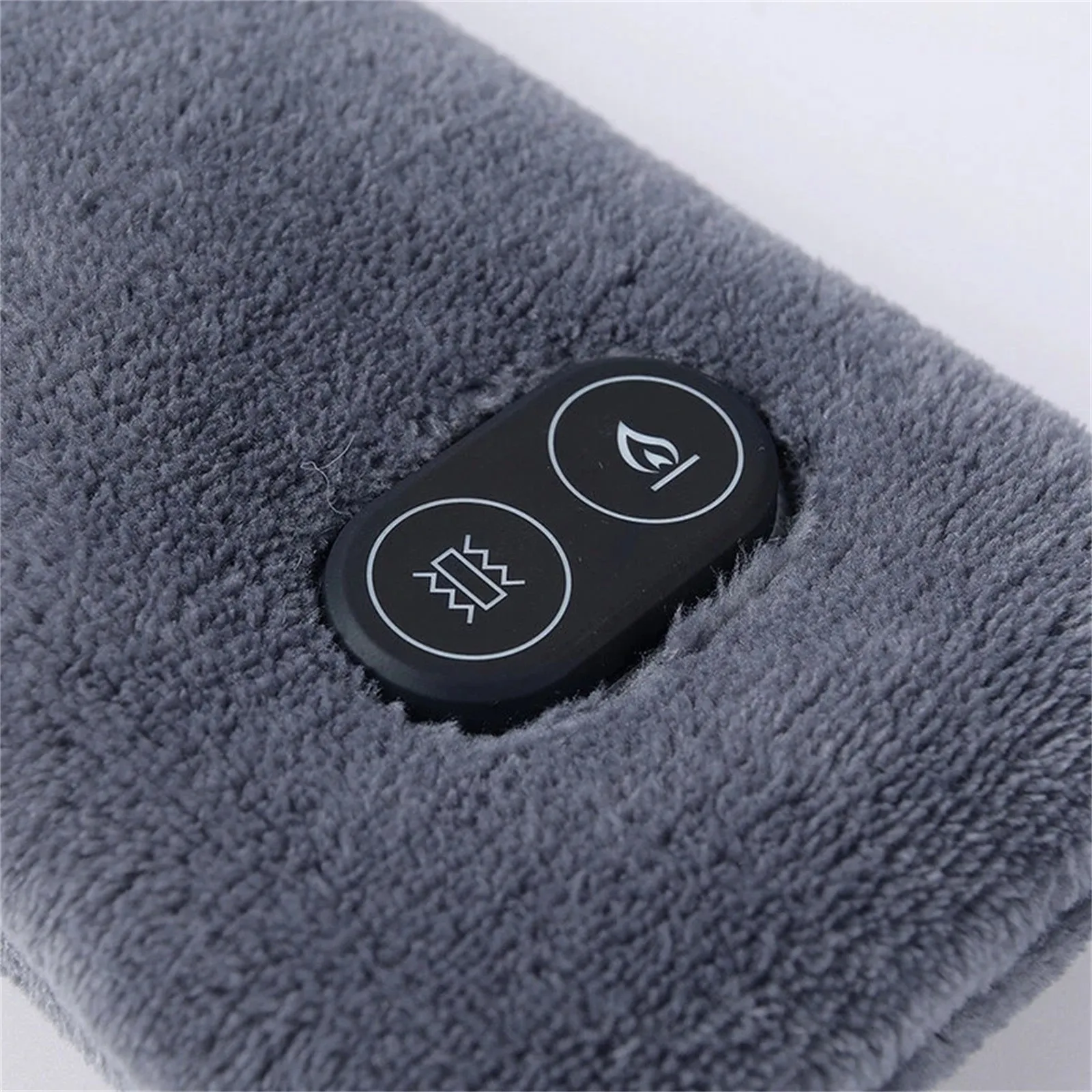 Écharpe Chauffante Électrique Rechargeable USB - 3 Températures (45°C à 60°C) - Cadeau Hiver - Pour Femme, Homme - Noir, Gris...