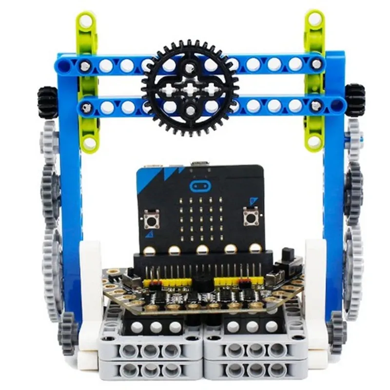 Micro bit Alligator Clip Microbit Expansion Board Expanded 13 Crocodile Clip IO Ports with Headphone Jack for DIY Building Block