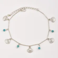 Женский браслет ручной работы из бирюзы, популярные модные части E0022